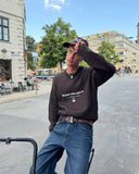 Nude Project Wavy Knit Sweater Brown one-kickz