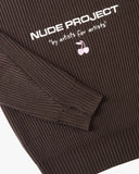 Nude Project Wavy Knit Sweater Brown one-kickz