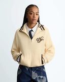 Nude Project Ying-Yang Quarter Zip-Knit off-white one-kickz