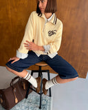 Nude Project Ying-Yang Quarter Zip-Knit off-white one-kickz