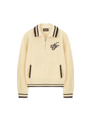 Nude Project Ying-Yang Quarter Zip-Knit off-white one-kickz