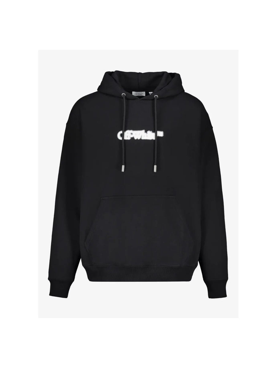 OFF-WHITE 3D Spray Arrow Skate Hoodie Black