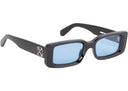 OFF-WHITE Arthur Sunglasses Black/Blue OERI127C99PLA0011040 one-kickz