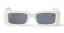 OFF-WHITE Arthur Sunglasses White/Dark Grey OERI127S24PLA0010107-FR one-kickz