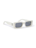 OFF-WHITE Arthur Sunglasses White/Dark Grey OERI127S24PLA0010107-FR one-kickz