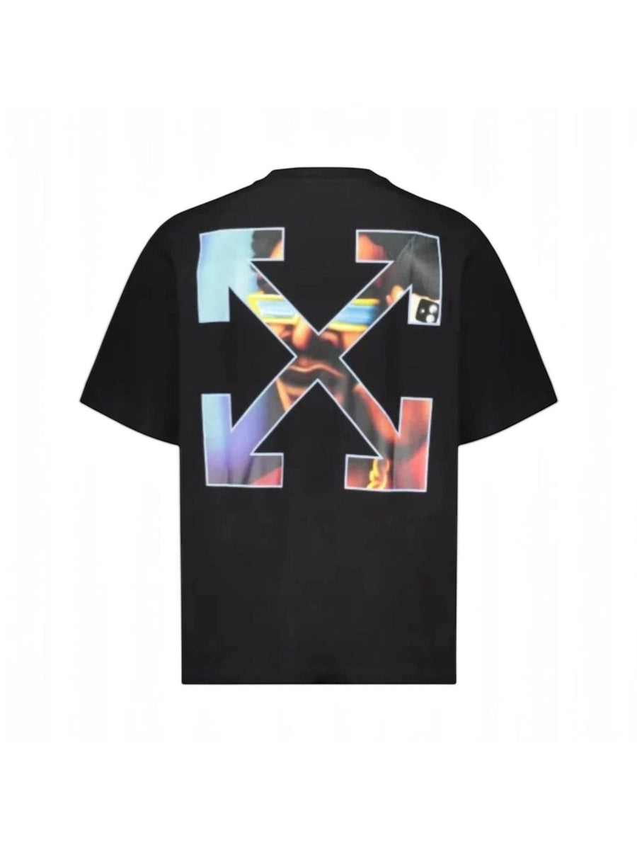 OFF-WHITE Barber Arrow Skate T-shirt Black