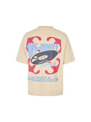 OFF-WHITE Beige Records Logo Skate T-Shirt one-kickz