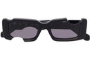 OFF-WHITE Cady Cut-Out Rectangular Frame Sunglasses Black/White/Grey SS22 one-kickz