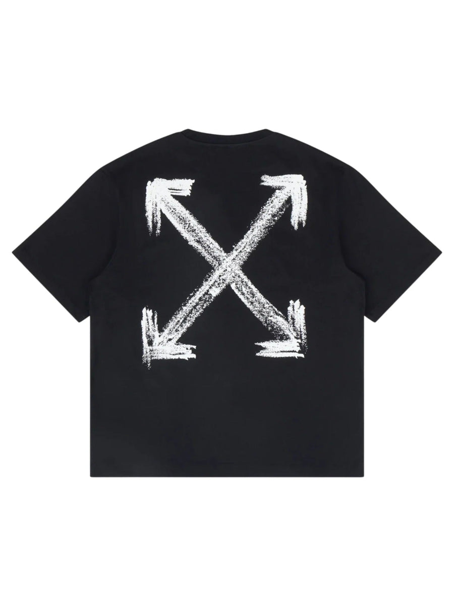 OFF-WHITE Chalk Arrow Skate Fit Tee Black