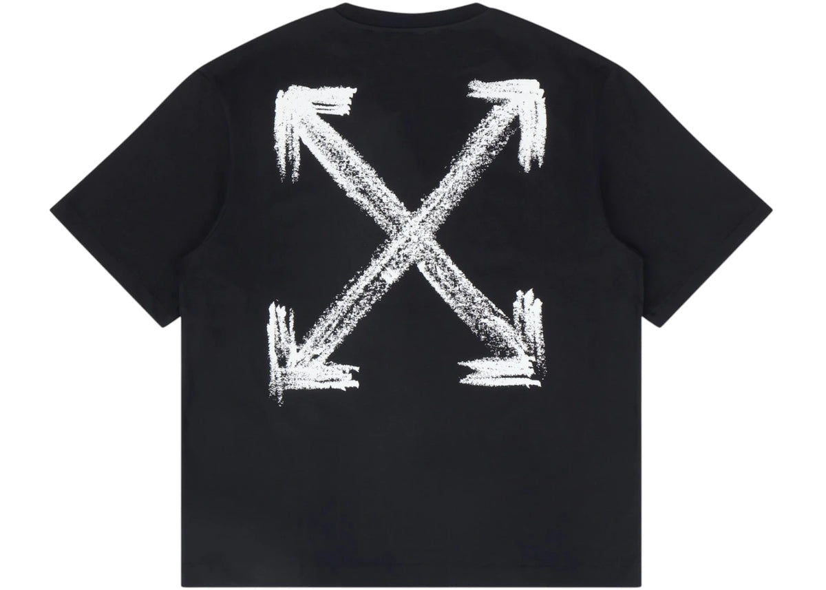 OFF-WHITE Chalk Arrow Skate Fit Tee Black
