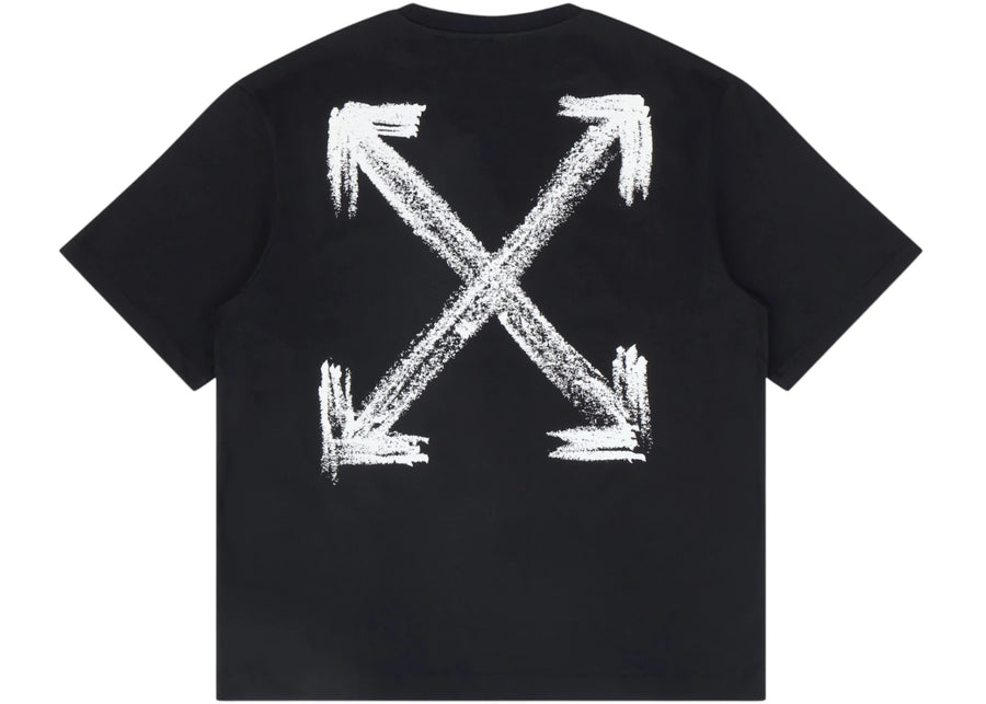 OFF-WHITE Chalk Arrow Skate Fit Tee Black