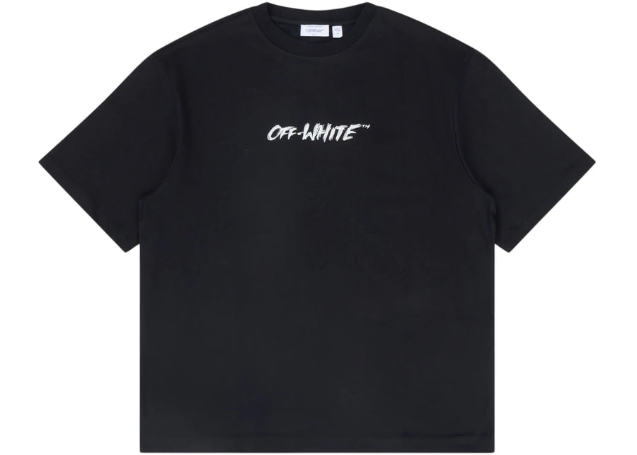 OFF-WHITE Chalk Arrow Skate Fit Tee Black