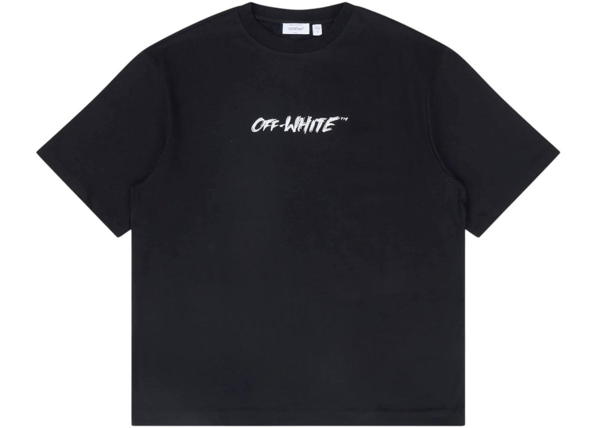 OFF-WHITE Chalk Arrow Skate Fit Tee Black