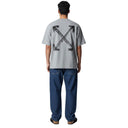 OFF-WHITE Chalk Arrow Skate Fit Tee Heather Grey