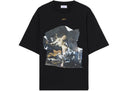 OFF-WHITE Cupid Paper Skate Logo Tee Black/Ocher Yellow