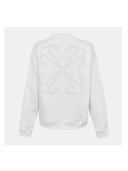 OFF-WHITE Dotted Arrow Diagonal Skate Sweatshirt White-Black one-kickz