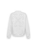 OFF-WHITE Dotted Arrow Diagonal Skate Sweatshirt White-Black one-kickz