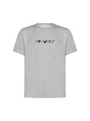 OFF-WHITE Faces Slim Fit Tee Grey OFF-WHITE One Kickz