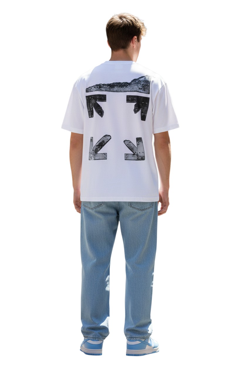 OFF-WHITE Metal Arrow Slim T-shirt White