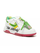 OFF-WHITE Out Of Office OOO "For Walking" Low Tops White Multicolor Women's one-kickz