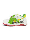 OFF-WHITE Out Of Office OOO "For Walking" Low Tops White Multicolor Women's one-kickz
