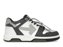 OFF-WHITE Out Of Office OOO Low Tops Black Grey with Dots one-kickz
