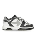 OFF-WHITE Out Of Office OOO Low Tops Black Grey with Dots