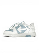 OFF-WHITE Out Of Office OOO Low Tops Light Blue White one-kickz