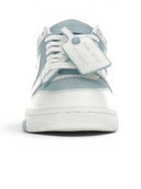 OFF-WHITE Out Of Office OOO Low Tops Light Blue White one-kickz