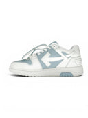 OFF-WHITE Out Of Office OOO Low Tops Light Blue White one-kickz