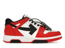 OFF-WHITE Out Of Office OOO Low Tops Red Black 2024 one-kickz