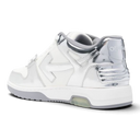 OFF-WHITE Out Of Office OOO Low Tops Silver White one-kickz