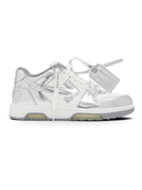 OFF-WHITE Out Of Office OOO Low Tops Silver White one-kickz