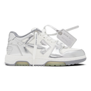 OFF-WHITE Out Of Office OOO Low Tops Silver White one-kickz