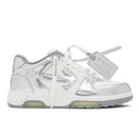 OFF-WHITE Out Of Office OOO Low Tops Silver White one-kickz