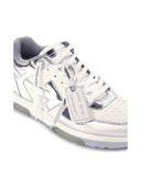 OFF-WHITE Out Of Office OOO Low Tops Silver White one-kickz