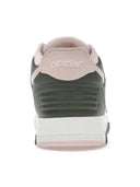 OFF-WHITE Out Of Office OOO Low Tops White Green Pink Women's one-kickz