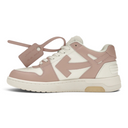 OFF-WHITE Out Of Office "OOO" Low Tops White Pink Women's one-kickz