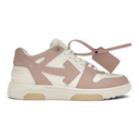 OFF-WHITE Out Of Office "OOO" Low Tops White Pink Women's one-kickz