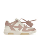 OFF-WHITE Out Of Office "OOO" Low Tops White Pink Women's one-kickz