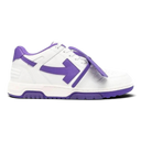 OFF-WHITE Out Of Office "OOO" Low Tops White Purple White one-kickz