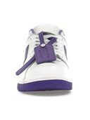 OFF-WHITE Out Of Office "OOO" Low Tops White Purple White one-kickz