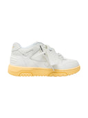 OFF-WHITE Out Of Office OOO Low Tops White Yellow OFF-WHITE One Kickz
