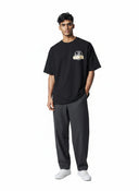 OFF-WHITE Slim Fit Tape Arrows T-Shirt Black/Beige one-kickz