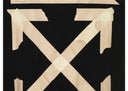 OFF-WHITE Slim Fit Tape Arrows T-Shirt Black/Beige one-kickz
