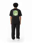 OFF-WHITE Super Moon Arrow Logo On Back Slim Fit T-Shirt Black one-kickz