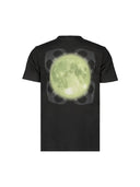 OFF-WHITE Super Moon Arrow Logo On Back Slim Fit T-Shirt Black one-kickz