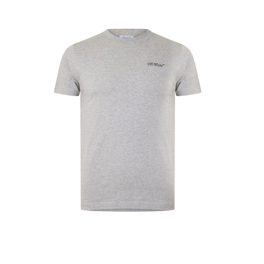 OFF-WHITE Windy Arrow Skate S/S Tee Light Grey Melange