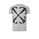 OFF-WHITE Windy Arrow Skate S/S Tee Light Grey Melange one-kickz
