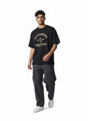 OVO Collegiate Black Print T-shirt one-kickz